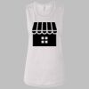 Ladies' Bella Flowy Scoop Muscle Tank Thumbnail