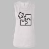 Ladies' Bella Flowy Scoop Muscle Tank Thumbnail