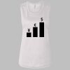Ladies' Bella Flowy Scoop Muscle Tank Thumbnail