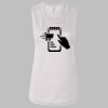 Ladies' Bella Flowy Scoop Muscle Tank Thumbnail