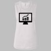 Ladies' Bella Flowy Scoop Muscle Tank Thumbnail