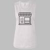 Ladies' Bella Flowy Scoop Muscle Tank Thumbnail