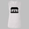 Ladies' Bella Flowy Scoop Muscle Tank Thumbnail