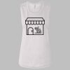 Ladies' Bella Flowy Scoop Muscle Tank Thumbnail