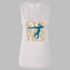 Ladies' Bella Flowy Scoop Muscle Tank Thumbnail