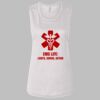 Ladies' Bella Flowy Scoop Muscle Tank Thumbnail