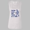 Ladies' Bella Flowy Scoop Muscle Tank Thumbnail