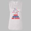 Ladies' Bella Flowy Scoop Muscle Tank Thumbnail