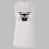 Ladies' Bella Flowy Scoop Muscle Tank Thumbnail
