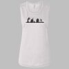 Ladies' Bella Flowy Scoop Muscle Tank Thumbnail