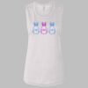 Ladies' Bella Flowy Scoop Muscle Tank Thumbnail