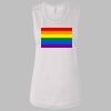 Ladies' Bella Flowy Scoop Muscle Tank Thumbnail