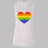 Ladies' Bella Flowy Scoop Muscle Tank Thumbnail