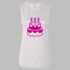Ladies' Bella Flowy Scoop Muscle Tank Thumbnail