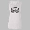 Ladies' Bella Flowy Scoop Muscle Tank Thumbnail