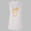 Ladies' Bella Flowy Scoop Muscle Tank Thumbnail