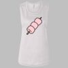 Ladies' Bella Flowy Scoop Muscle Tank Thumbnail