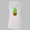 Ladies' Bella Flowy Scoop Muscle Tank Thumbnail