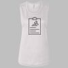 Ladies' Bella Flowy Scoop Muscle Tank Thumbnail