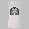 Ladies' Bella Flowy Scoop Muscle Tank Thumbnail