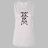 Ladies' Bella Flowy Scoop Muscle Tank Thumbnail