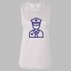Ladies' Bella Flowy Scoop Muscle Tank Thumbnail