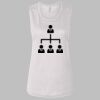 Ladies' Bella Flowy Scoop Muscle Tank Thumbnail