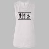 Ladies' Bella Flowy Scoop Muscle Tank Thumbnail
