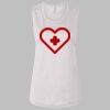 Ladies' Bella Flowy Scoop Muscle Tank Thumbnail