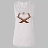 Ladies' Bella Flowy Scoop Muscle Tank Thumbnail