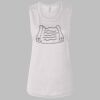 Ladies' Bella Flowy Scoop Muscle Tank Thumbnail
