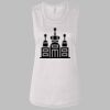 Ladies' Bella Flowy Scoop Muscle Tank Thumbnail
