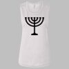 Ladies' Bella Flowy Scoop Muscle Tank Thumbnail