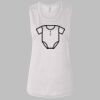 Ladies' Bella Flowy Scoop Muscle Tank Thumbnail