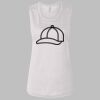 Ladies' Bella Flowy Scoop Muscle Tank Thumbnail