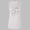 Ladies' Bella Flowy Scoop Muscle Tank Thumbnail
