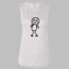 Ladies' Bella Flowy Scoop Muscle Tank Thumbnail