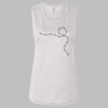 Ladies' Bella Flowy Scoop Muscle Tank Thumbnail