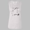 Ladies' Bella Flowy Scoop Muscle Tank Thumbnail