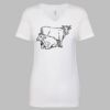 Next Level The Ideal V T-Shirt Thumbnail