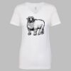 Next Level The Ideal V T-Shirt Thumbnail