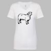 Next Level The Ideal V T-Shirt Thumbnail