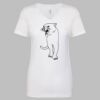 Next Level The Ideal V T-Shirt Thumbnail