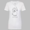 Next Level The Ideal V T-Shirt Thumbnail