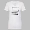 Next Level The Ideal V T-Shirt Thumbnail