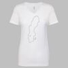 Next Level The Ideal V T-Shirt Thumbnail