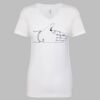 Next Level The Ideal V T-Shirt Thumbnail