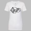 Next Level The Ideal V T-Shirt Thumbnail