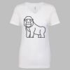 Next Level The Ideal V T-Shirt Thumbnail