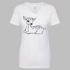 Next Level The Ideal V T-Shirt Thumbnail